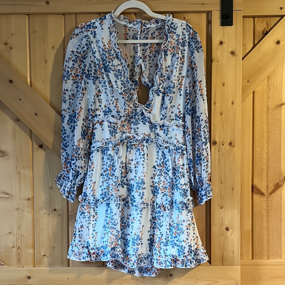 Floral Ruffle Dress